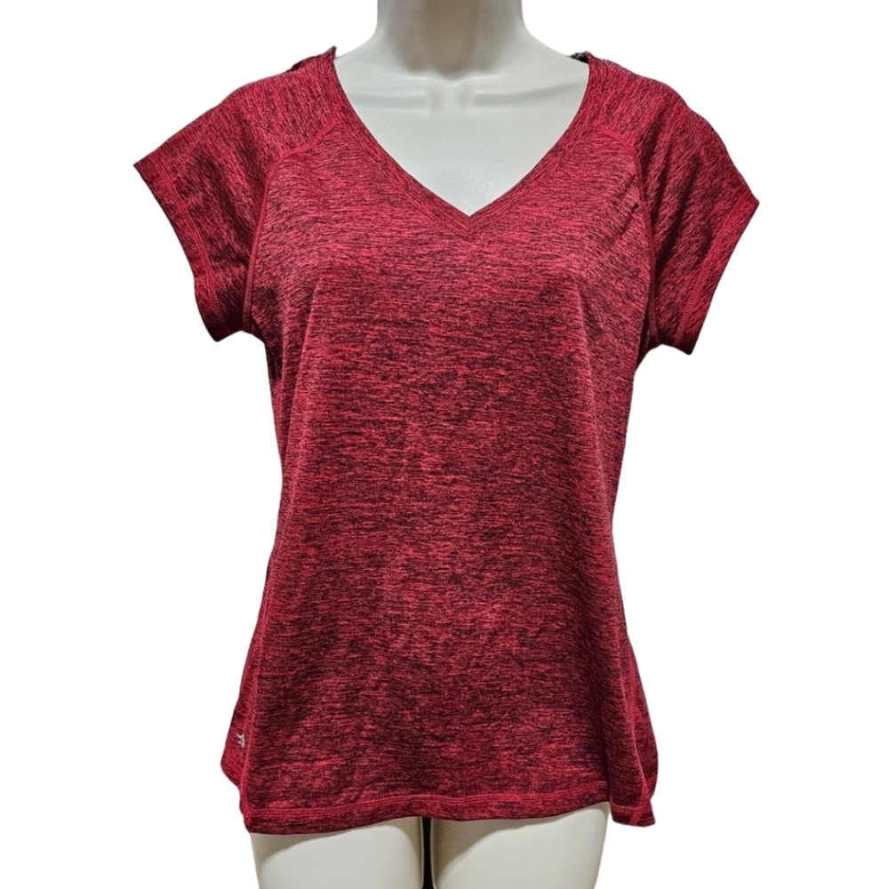 Like New Women's Ideology Red V-neck T-shirt